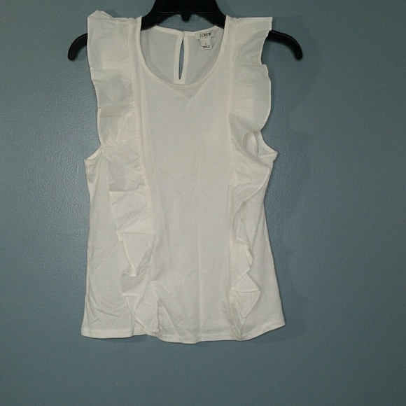 J. Crew Tops - J. Crew Sleeveless 100% Cotton Top